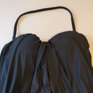 Aqua Green Black Garment